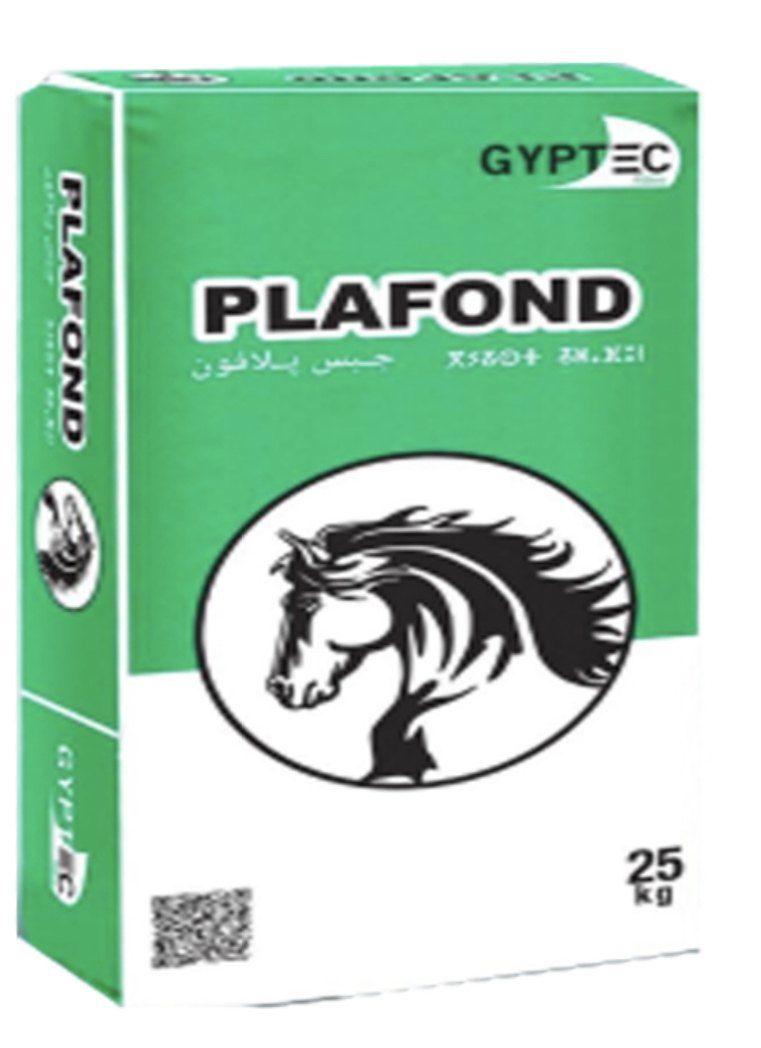 Mortier de plâtre Gypse Plafond Gyptec – sac 25 kg