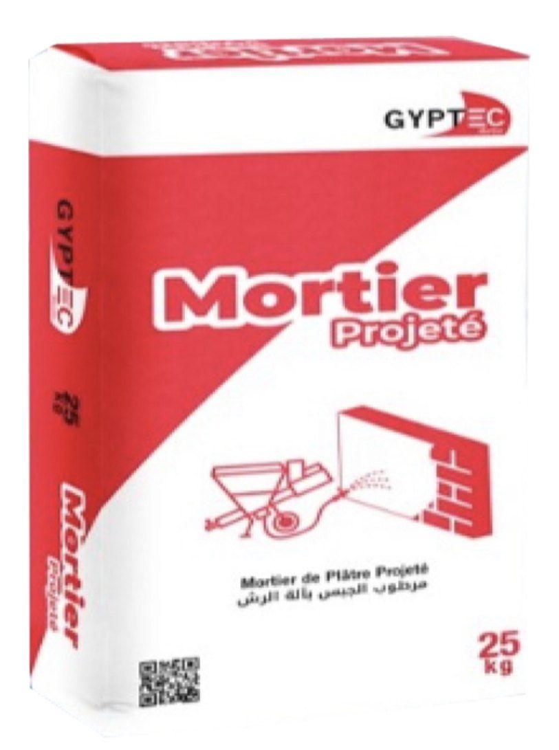 Mortier de plâtre projeté Gyptec – sac 25 kg