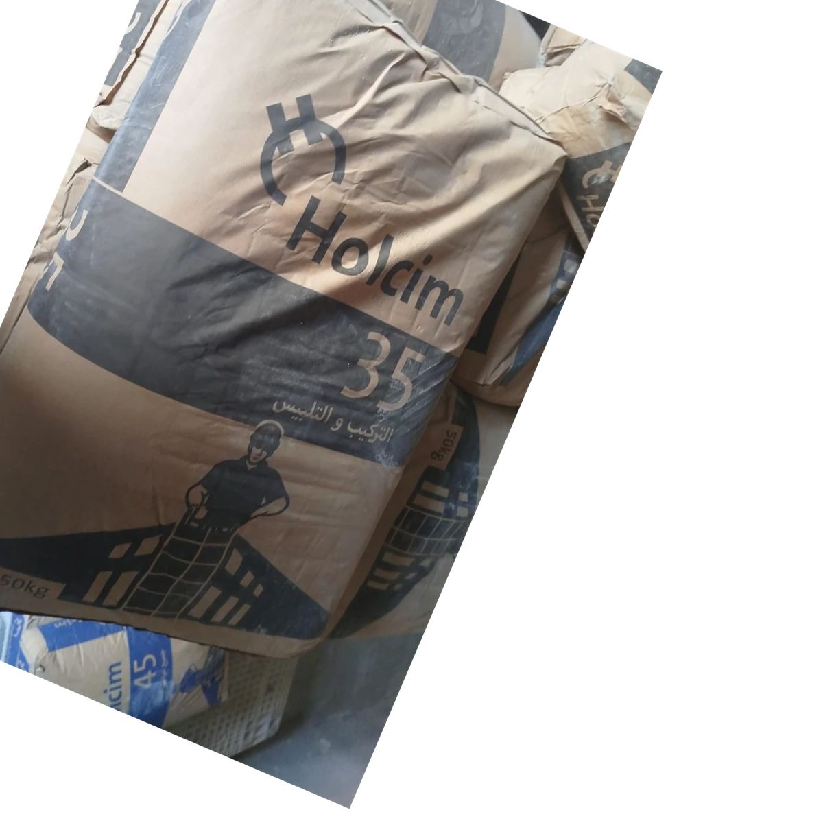 Ciment CPJ 35 LafargeHolcim (vrac, à la tonne)