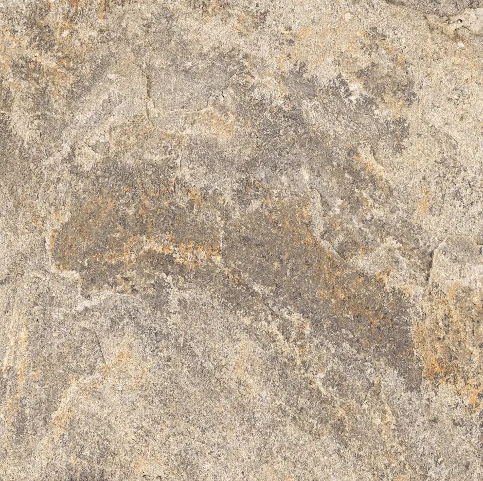 Carreau de sol Super Cérame Pierre de Bali Zephyr Oro — 45x45 cm mat