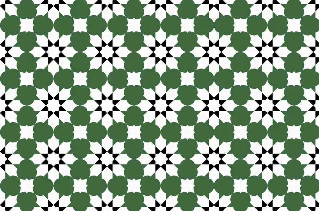 Carreau décoratif Super Cérame Khayam Vert — 20x20 cm mat