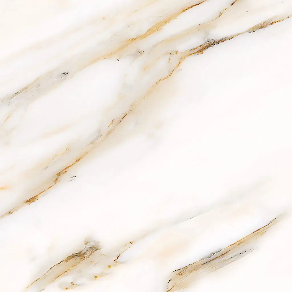 Carreau de sol Super Cérame Capio Beige — 50x50 cm brillant effet marbre