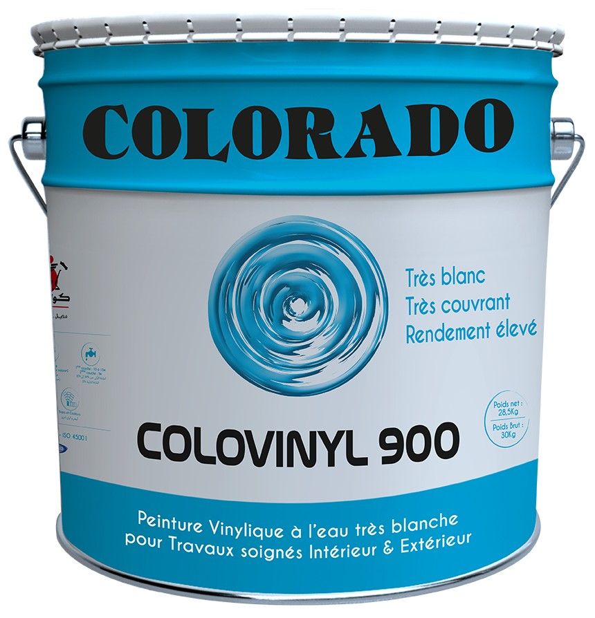 Peinture vinylique Colovinyl 900 Colorado — seau 30 kg