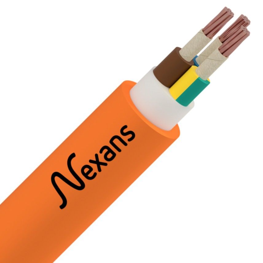 Câble résistant au feu N2XH FE180 Nexans 3G2,5 mm² — au mètre