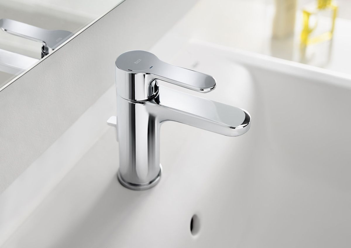 Mitigeur de lavabo Roca L20 Cold Start — chromé
